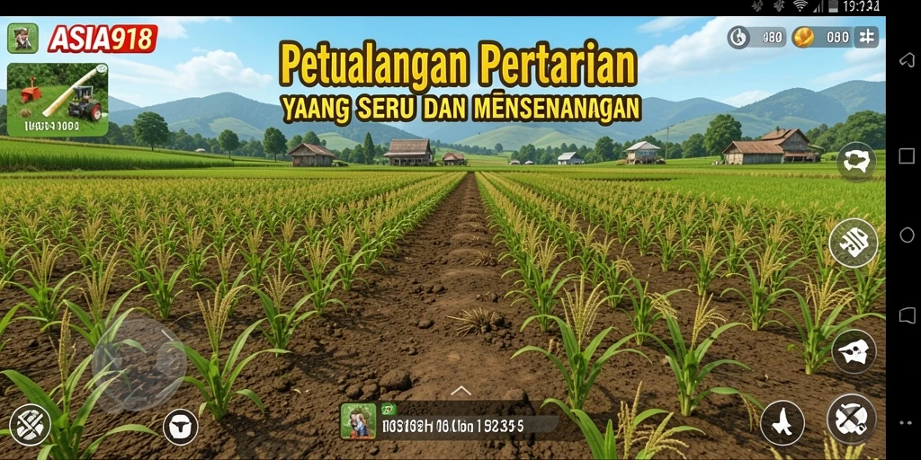 Gameplay seru dengan berbagai tanaman dan hewan ternak di ASIA918.
