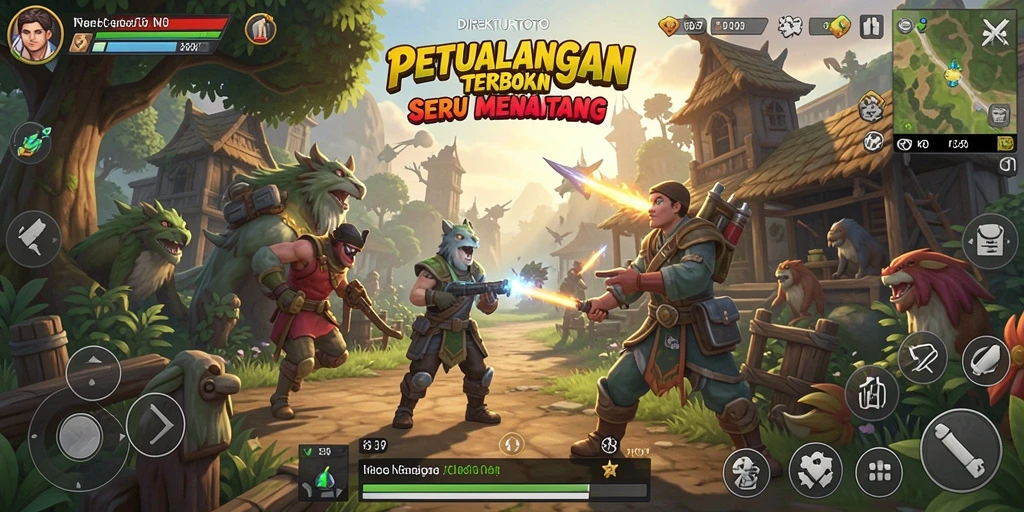 Gameplay seru di dunia terbuka DIREKTURTOTO dengan berbagai fitur menarik.